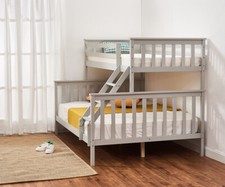 Single Triple Bunk Bed With