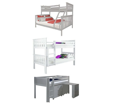 Wooden bunk bed - wooden,