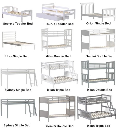 Kids bunk beds - bunk, frame
