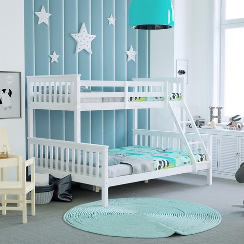 Triple sleeper bunk bed - triple, solid