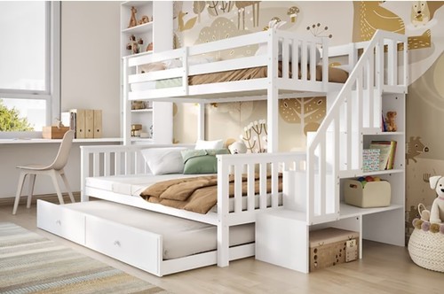 Triple bunk bed for - bed,