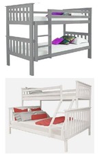 Wooden Bunk Bed Double Triple