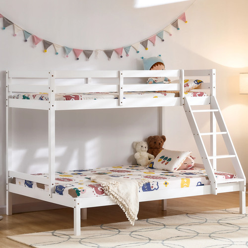 Solid pine triple - triple, bed