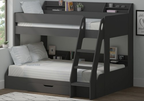Grey marion triple bunk - marion,