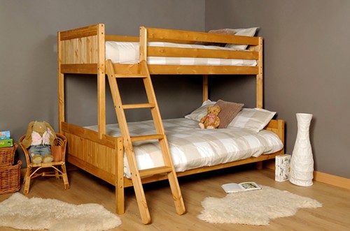 Triple sleeper bunk - bunk, solid