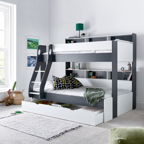 Oliver grey and white - and,